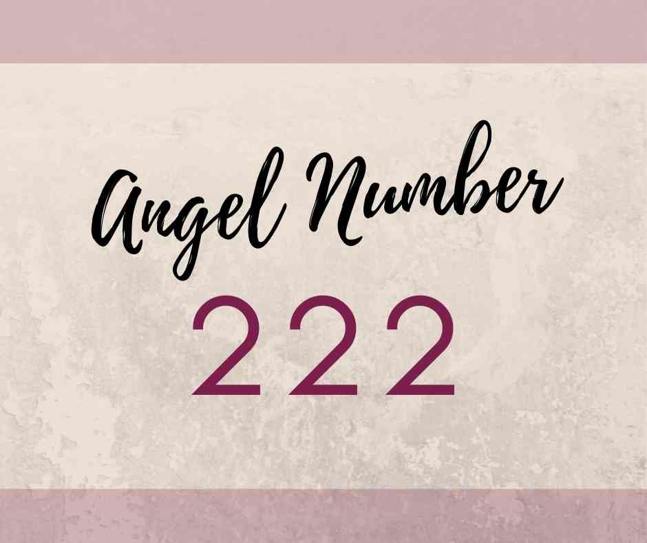 Angel number 222